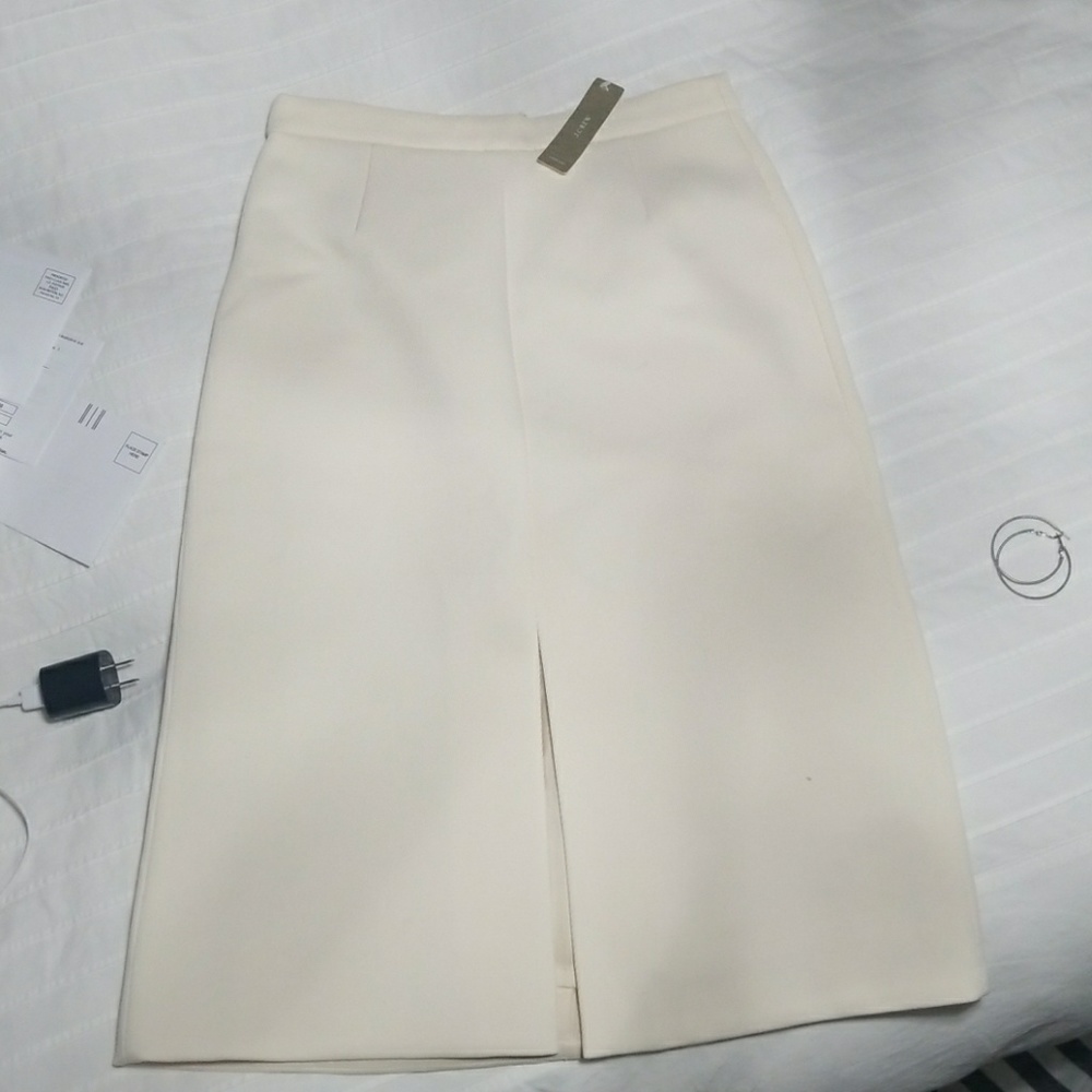 Ivory skirt